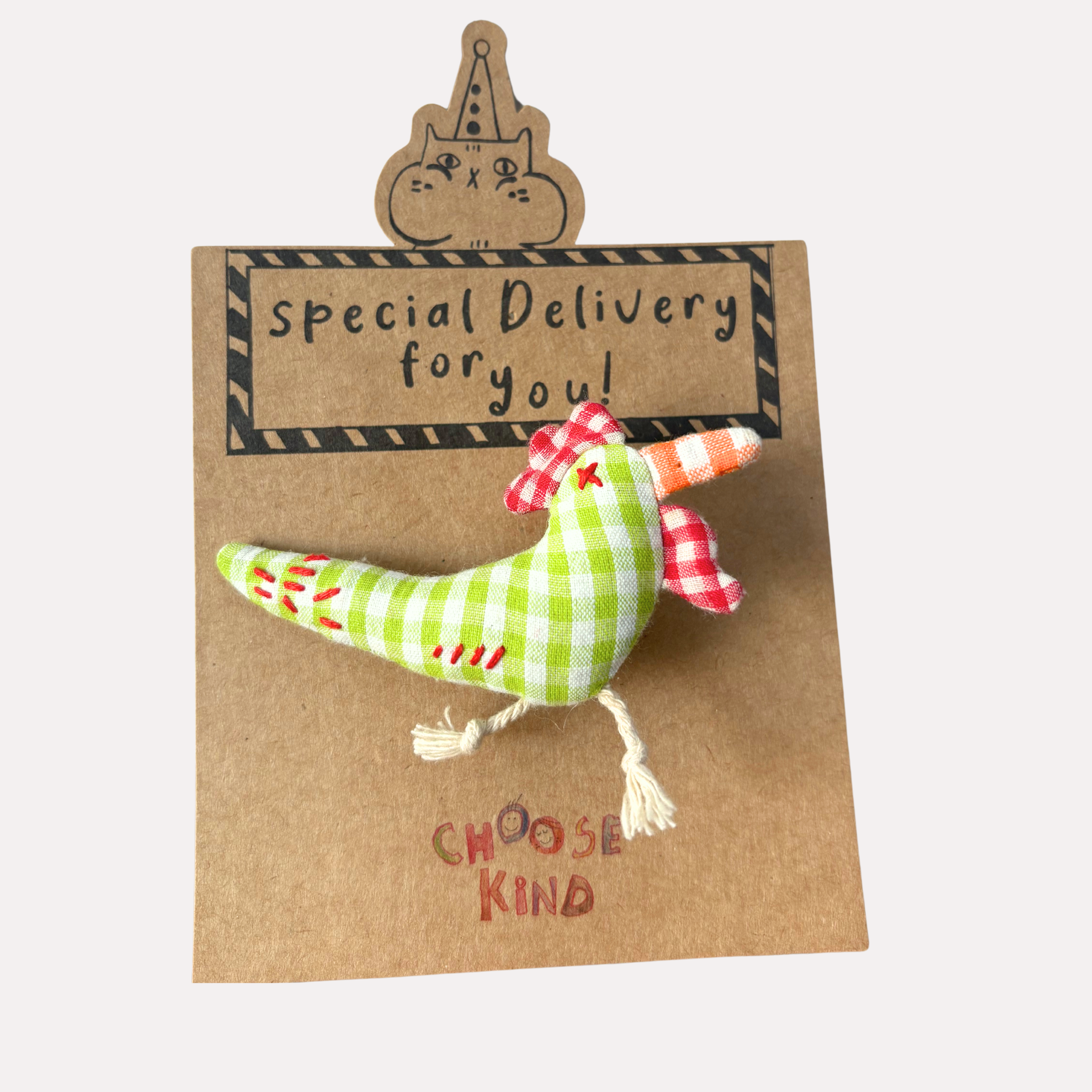 Pecky Brooch- Doodle