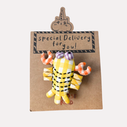 Lobster Brooch- Clacky